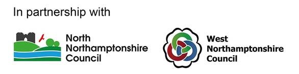 North Northamptonshire and West Northamptonshire Logo